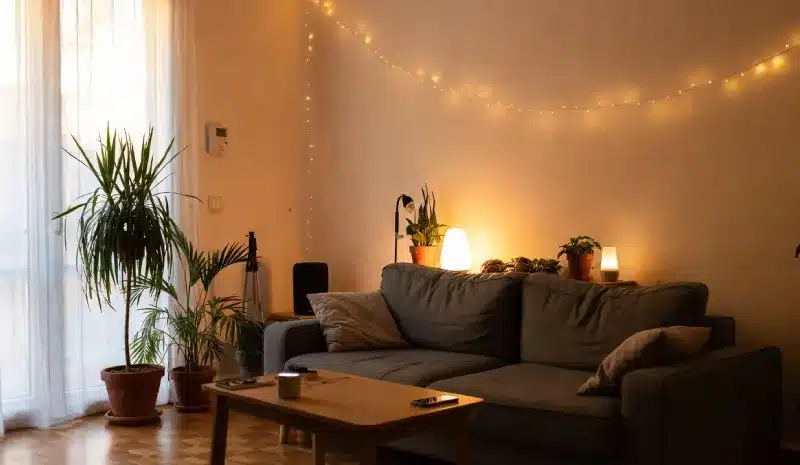 Terrasse résidence Zagartzea Aedifim équipements domotiques appartement neuf