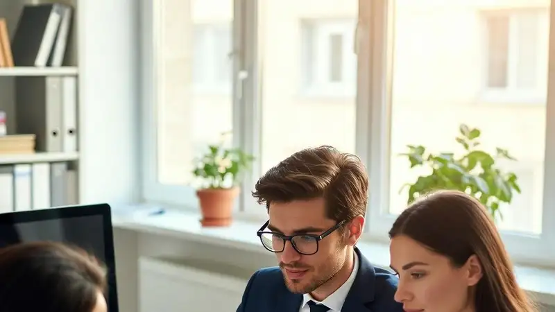 Couple signant un contrat immobilier avec un agent